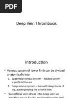 Deep Vein Thrombosis