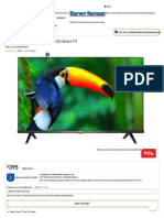 Buy TCL 40-Inch S615 Full HD LED LCD Smart TV - Harvey Norman AU