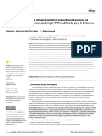 Innovative Approach To Preventive Maintenance of Production Equipment Based On A Modified TPM Methodology For Industry 4.en - Es