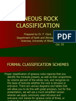 Igneous Rock Classification