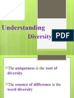 Understanding Diversity