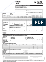 Third Party Payment Declaration Form - Pgim