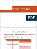 Verbs and Its Types