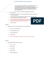 Questionários Ferrramentas de Gerenciamento