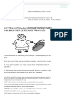 HISTÓRIA HISTÓRIA DA VOVÓ QUE QUERIA LEVAR UMA MALA CHEIA DE PECADOS PARA O CÉU - Teatro Cristão