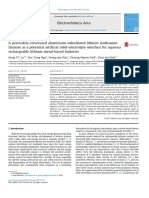 A Perovskite-Structured Aluminium-Substituted Lithium Lanthanum