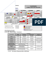 Calendario 2022 2023