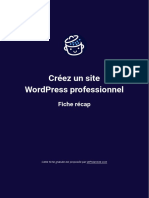 WPMarmite Fiche Recap Site WordPress