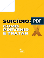 Cartilha IPTC - Suicídio Como Prevenir e Tratar