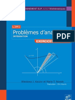 Problèmes D - Analyse - Tome 3 - Intégration