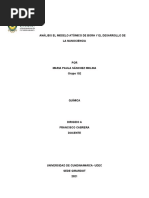 Analisis Modelo Atómico de Borh y La Nanociencia