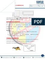 Algebra 1° Sec Campus Virtual - Unidad I