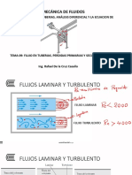 Tema 09 Flujo en Tuberias, Perdidas Primarias y Secundarias