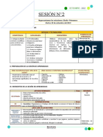 Sesion de Aprendizaje La Primavera 4 Años