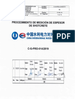 CG - Pro - 014 - 2019 - Rev.0 - Control de Espesor de Shotcrete