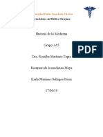 Historia de La Medicina Maya