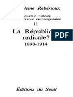 La République Radicale (1899-1914) - Madeleine Rebérioux (Etc.)