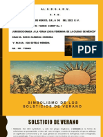 Simbolismo de Los Solsticios de Verano