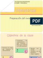 8º PPT Guia 2 Ciclo Menstrual