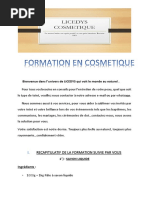 LICEDYS COSMETIQUE (Récupération Automatique)