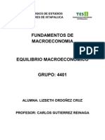 Equilibrio Macroeconomico