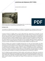 Las Juntas de Defensa Del Arma de Infantería (1917-1922)