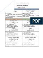 Medidas de Dispersión