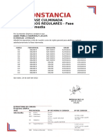 Constancia de Fase Intermedia Culminada