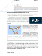 The Compadre Collections: Measuring Voltage and Current in A DC Circuit