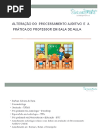 Processamento Auditivo Central e o Professor