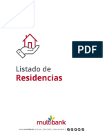 Listado Residencias