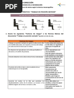 ACTIVIDAD Trabajo Posición Sentados