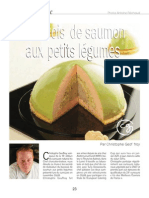 Bavarois de Saumon Aux Petits Légumes Par