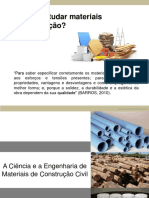 Aula 01 - Ciência e Engenharia de Materiais