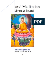 Advanced Meditation - The 4th Dhyana and Beyond