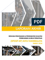 Laporan Akhir RP2KPKP Kota Tasikmalaya 2016