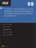 Análise Pedagógica Das Vantagens Da Prática Judoista Na Escola para Crianças Do Primeiro Ao Quinto Ano