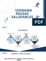 Capacitación Pausas Saludables - Líderes