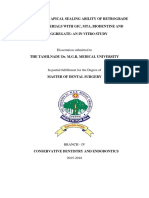 Assessment of Apical Sealing Ability of Retrograde Filling Materials With Gic, Mta, Biodentine and Bioaggregate: An in Vitro Study