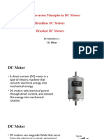 Brushless and Brushed DC Motors