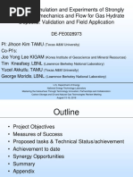 Gas Hydrate - J-Kim-Advanced-Simulation-and-Experiments