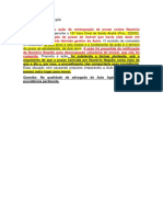 Correção Do Caso Concreto - Recurso de Agravo de Instrumento