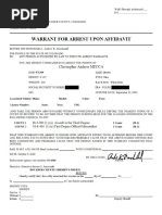 Christopher Mecca Arrest Affidavit