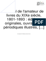 5-Manuel de L'amateur de Livres Du XIXe Siècle