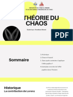 La Théorie Du Chaos