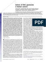 Kawazu Et Al 2012 - Transforming Mutations of Rac GTP in Human Cancers