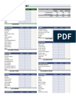 Monthly Budget