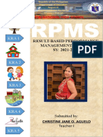 Rpms Template Master Teacher