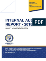 Laporan Audit ISO Internal 9001 2015 - CTH