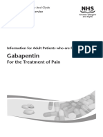 Drugs Gabapentin